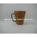 Blumen-Topf-Keramik-Becher, 14oz Kaffeetasse